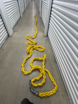 Heavy Duty Yellow Twisted Rope