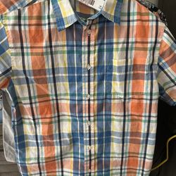 Boys Button Up Shirt Size 14/16