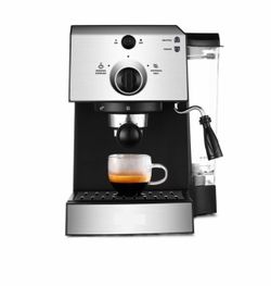 Gavi Coffee Machine Cafetera 15 Bar Espresso Fast Heating Cappuccino Maker with Foaming Milk Frother Wand