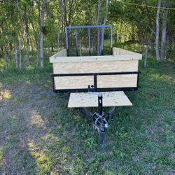 8 Ft Trailer With Walls