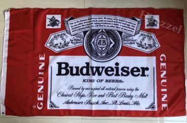 Budweiser man cave banner