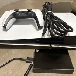 Ps5 Slim + 4 Terabyte External Memory 