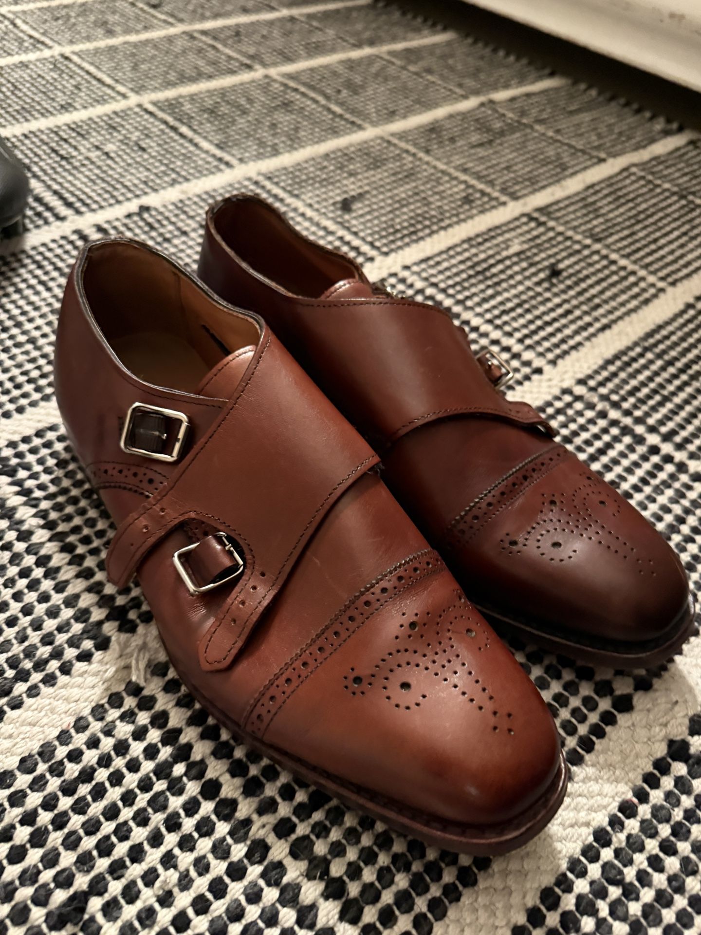 Monk Strap Brown Dress shoes