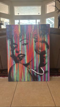 Marilyn Monroe Print 40” x 30”