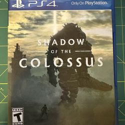 Shadow Of The Colossus PS4