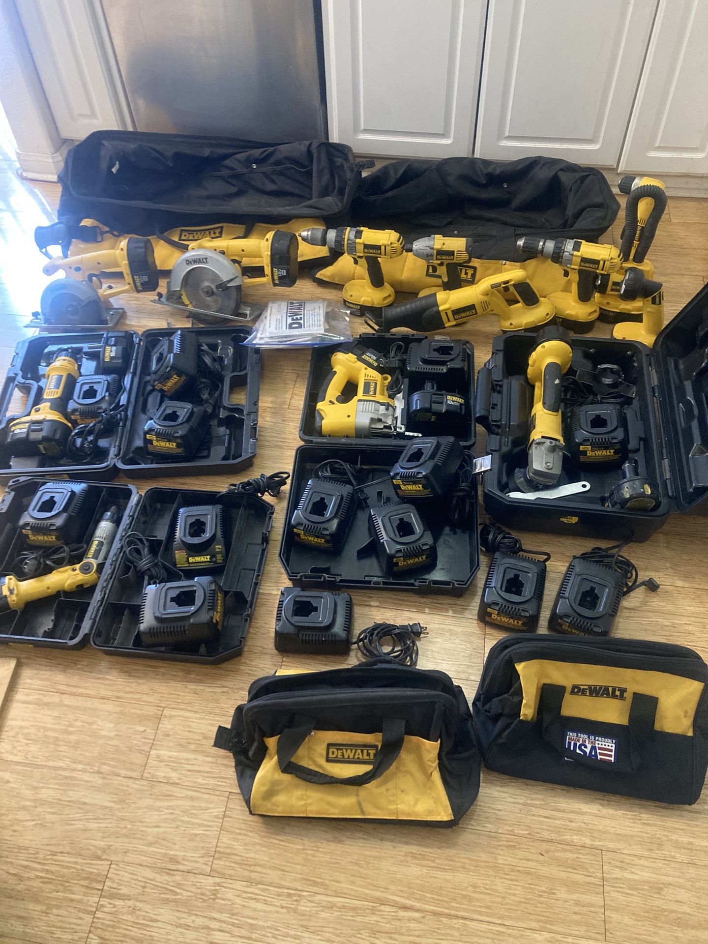 DeWalt 18 V tools