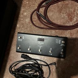 Fender Amp GTX100 & GTX7 Pedal (Mustang) With Chords 