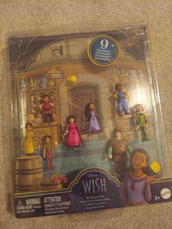 Disney Wish Toy Figures, New