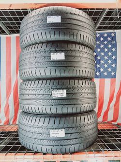 🇺🇸 4 USED TIRES 285/45R20 GOODYEAR EAGLE SPORT RUNONFLAT 285 45 20 RUN FLAT