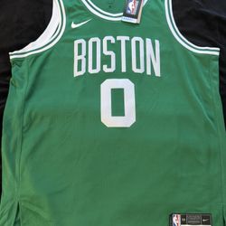 Official Brand New Boston Celtics Jayson Tatum Icon Edition Jersey – Home Jersey