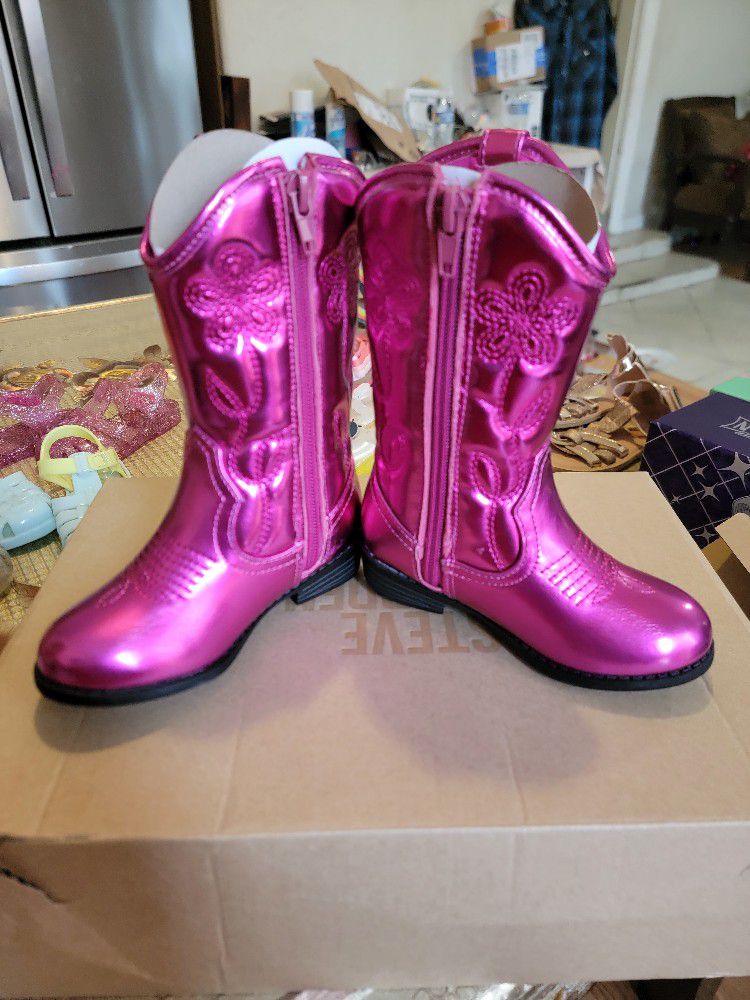 Pink Steve Madden Boots