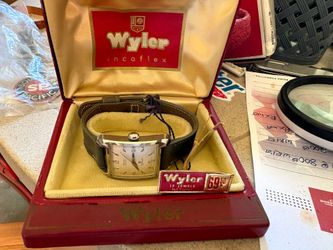 Wyler Incaflex Dynawind Men's Watch. New in original box.
