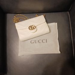 White Gucci Purse 