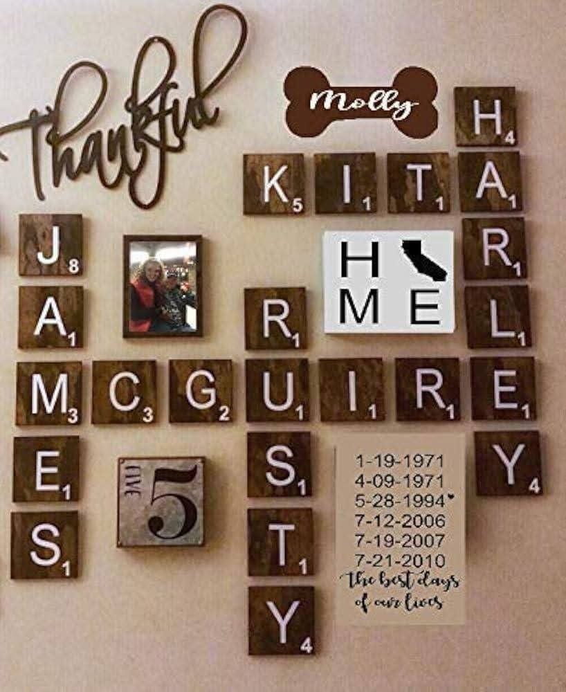 Scrabble Wall Art Or Frame