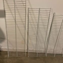 METAL  SHELVES. / 3 Sizes