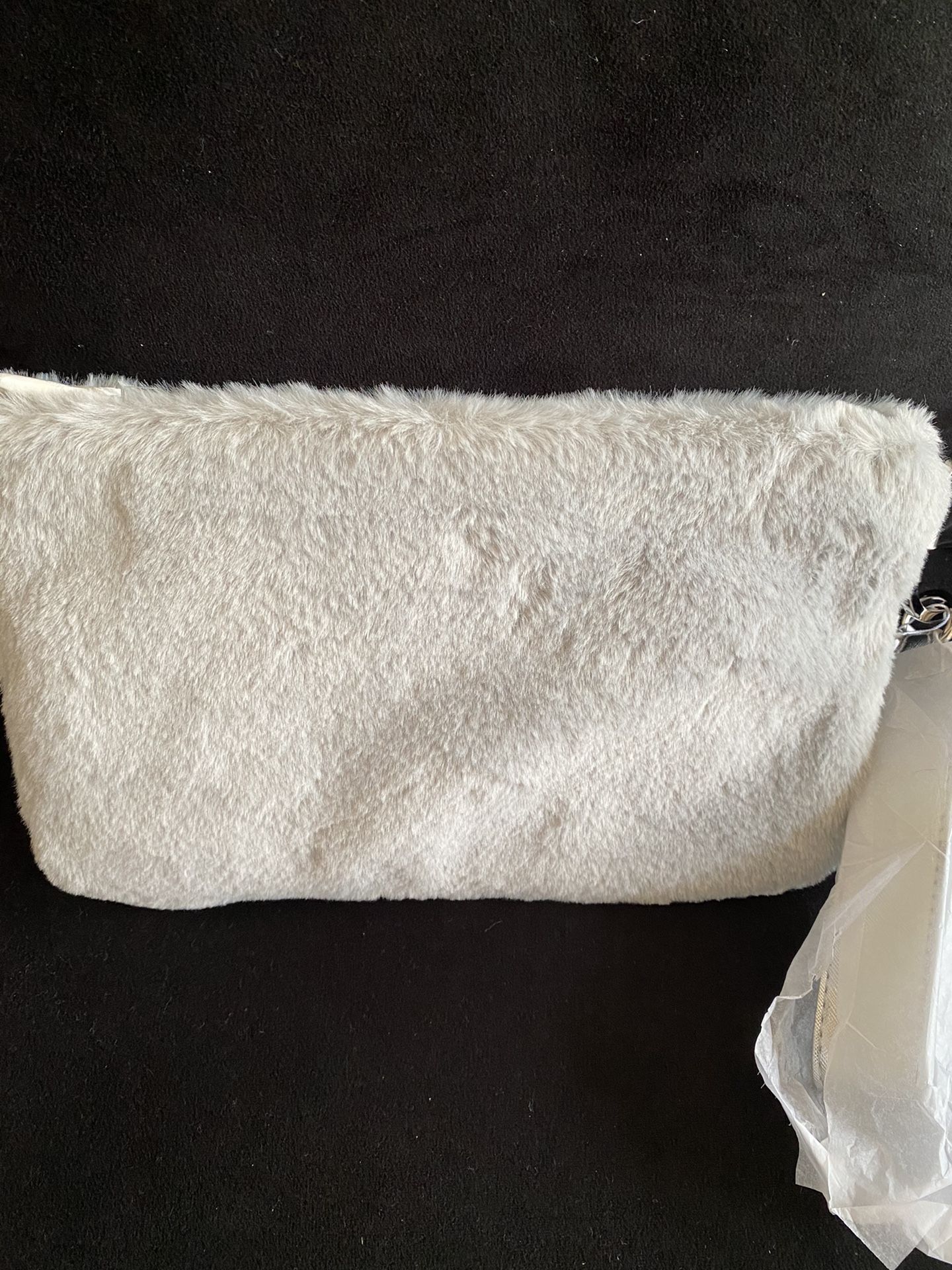 NY &Co Faux Fur Wristlet