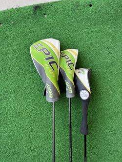 Callaway Epic Flash Subzero Driver/3 Wood/ 4hybrid