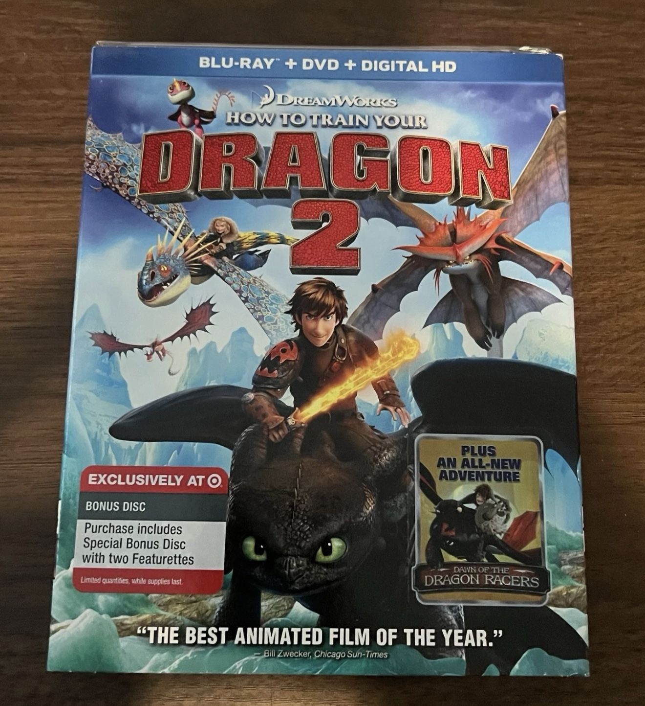 How To Train Your Dragon 2 Blu-Ray New Sealed
