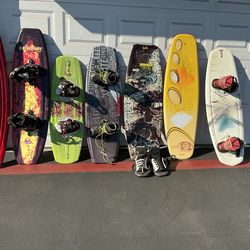 Wakeboards 6 adult with boots