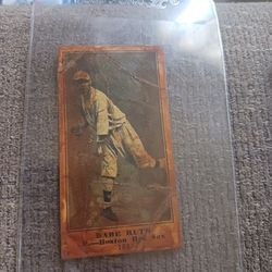 Babe Ruth Baseball Card 