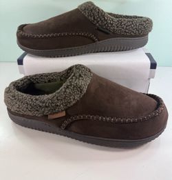 NEW Dearfoams Mens' True Comfort Memory Foam Slipper - XL(13-14)