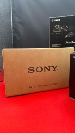 Sony FX30 open box