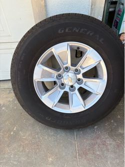 Chevy Silverado rims & tires