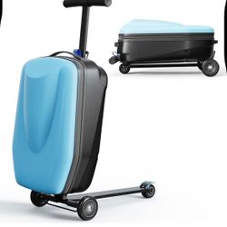 Carry-On Scooter Suitcase for Kid & Adult