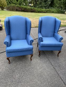 Two Wing chairs
