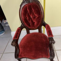 Small Victorian-style doll armchair as-is See all pictures 