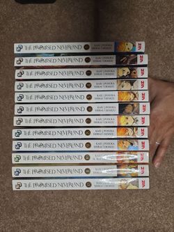 The promised Neverland by Kaiu Shirai 1,2,3,4,5,6,7,8,9,10,11,12