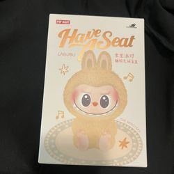 Authentic Labubu Have A Seat