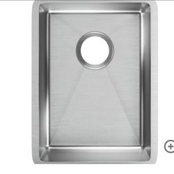 Elkay Crosstown 13-1/2" Undermount Single Basin Stainless Steel Bar Sink
