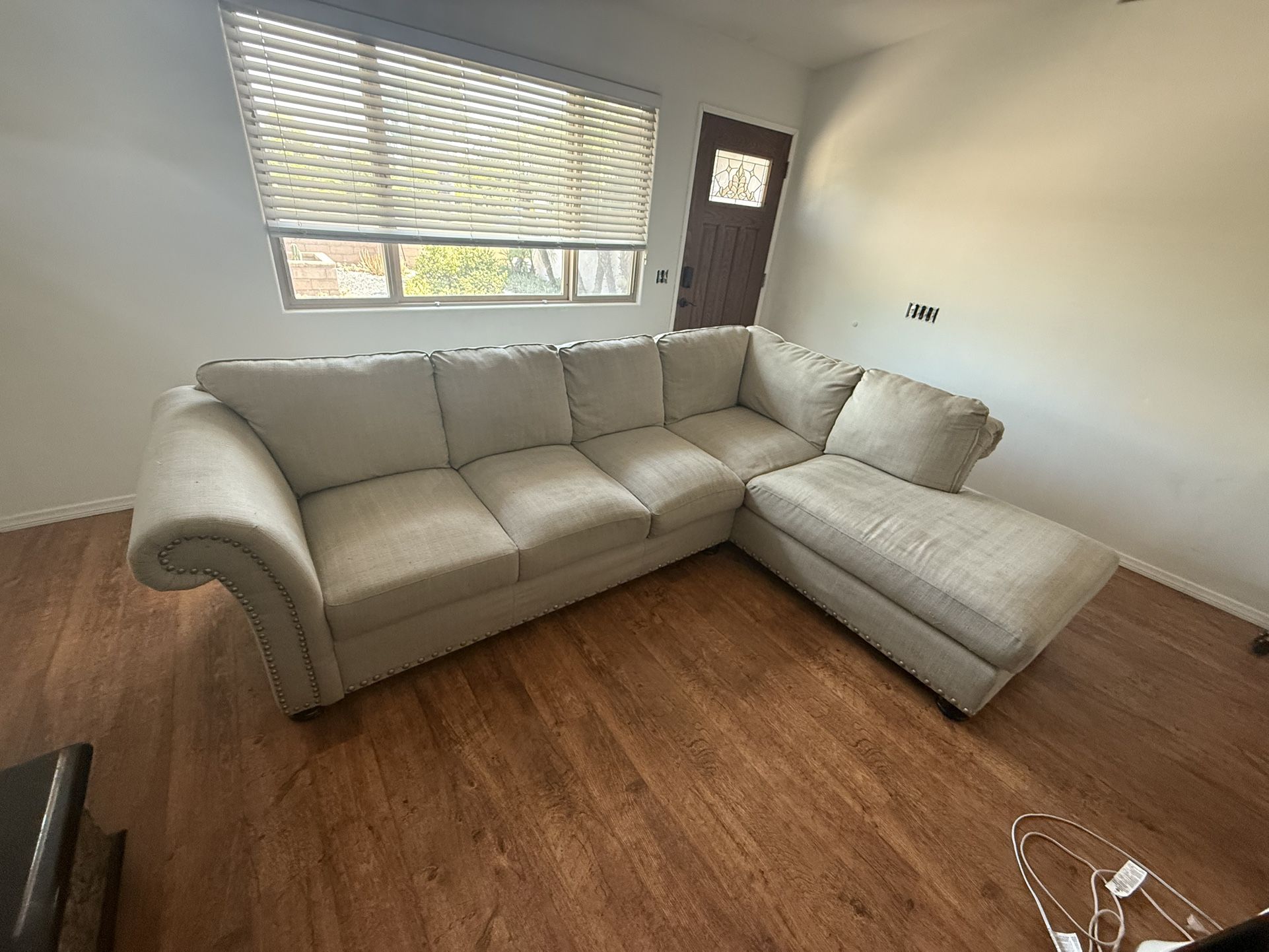 Large Sectional Sofa – $200 OBO – Must Go This Weekend!
