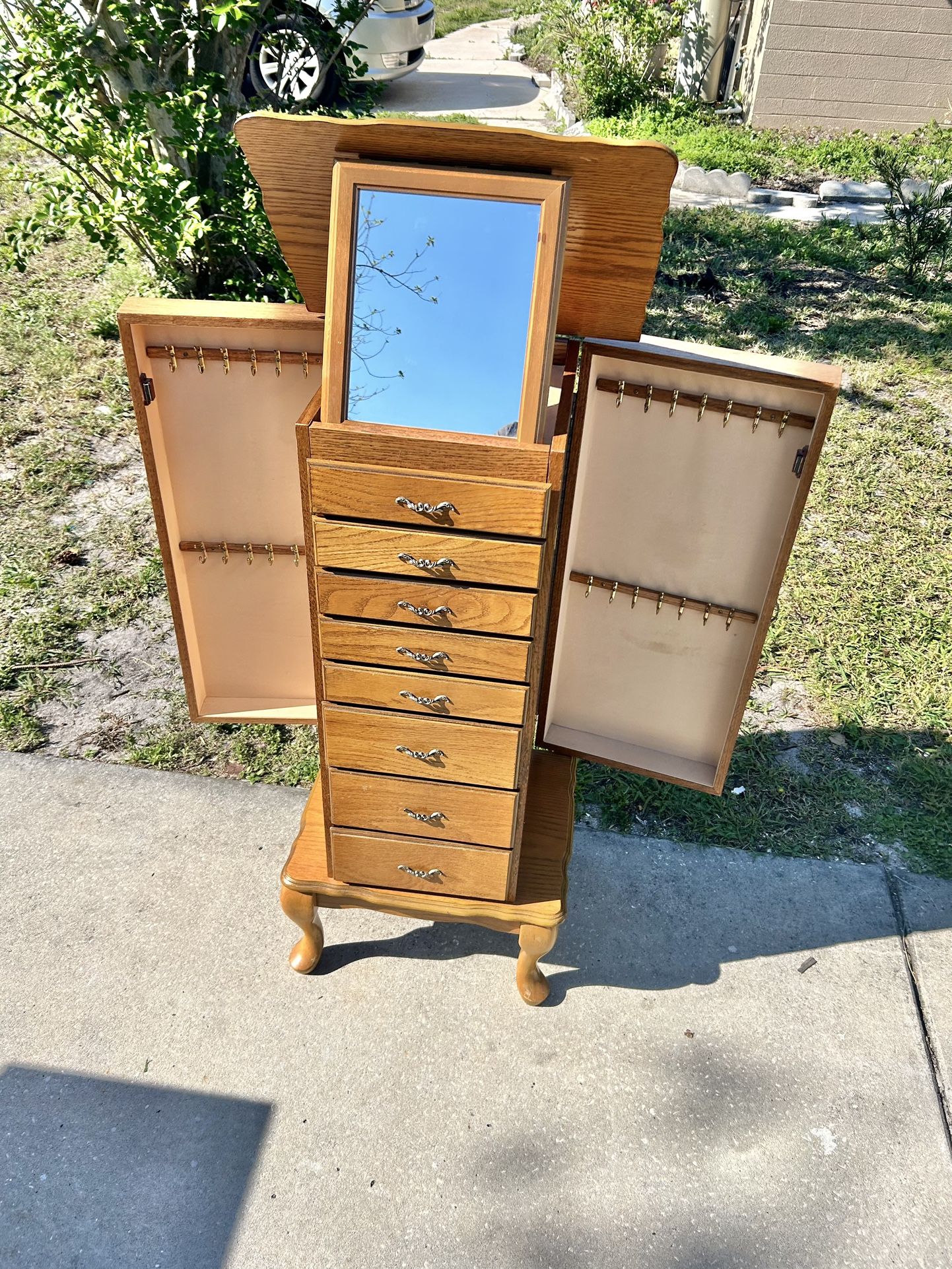 Large Jewelry Armoire 