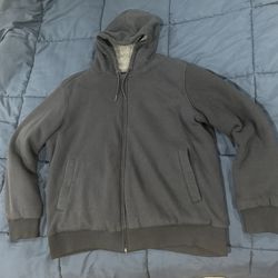 Black Zip Up Hoodie