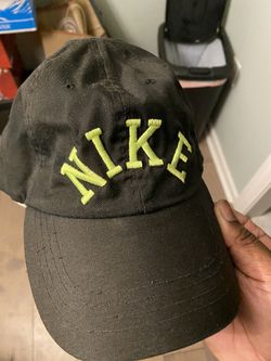 Vintage Nike 80s rare hat cap baseball neon air max