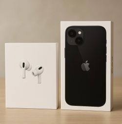 Iphone 13 brand new sealed pack With Airpods