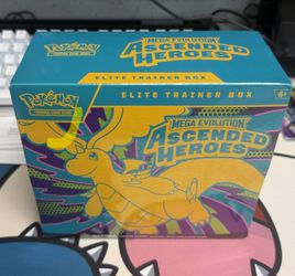 Ascended Heroes Elite Trainer Box
Ascended Heroes Elite Trainer Box