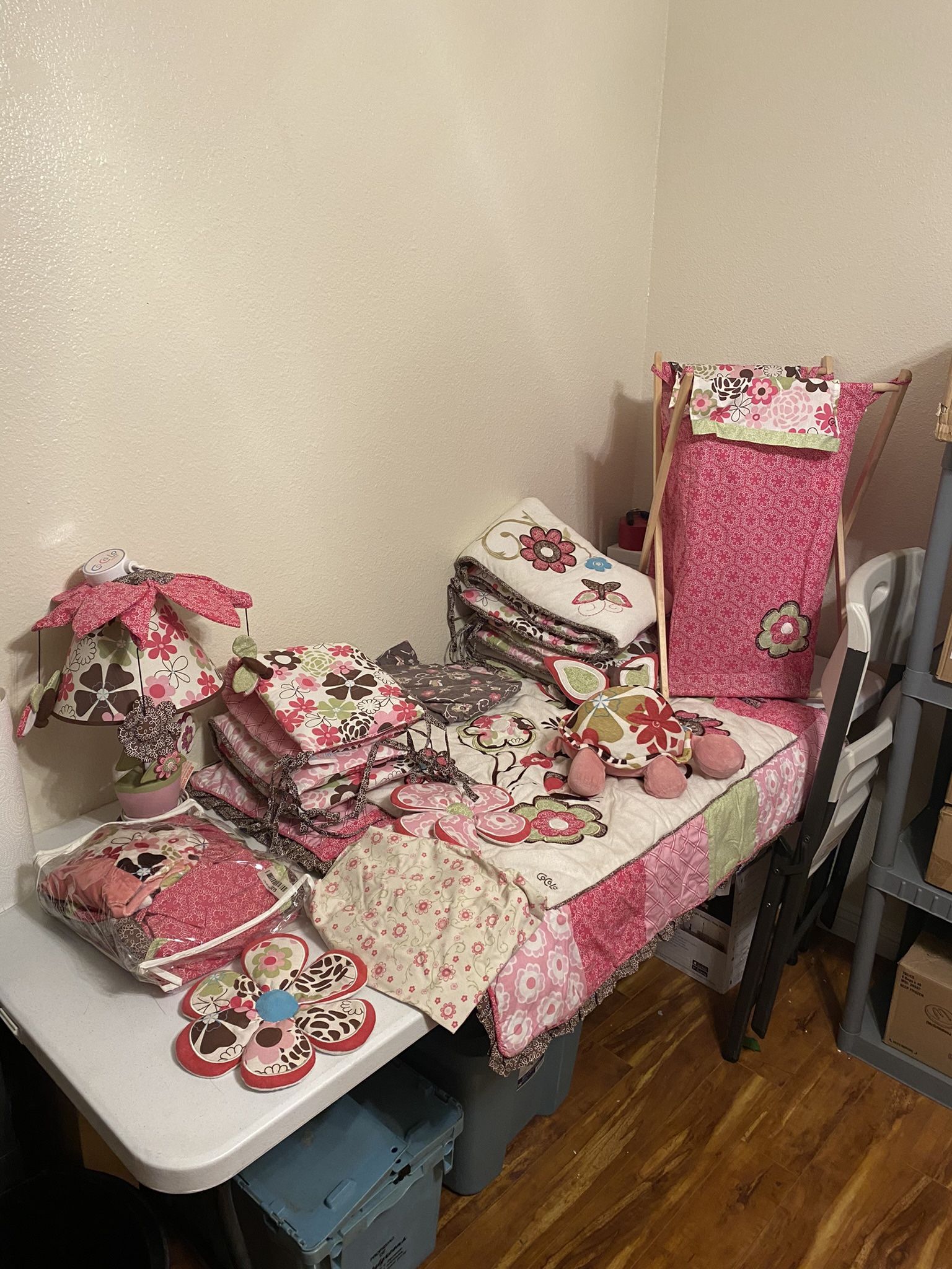 Girls Cocalo Bedroom Crib Decor Bundle!