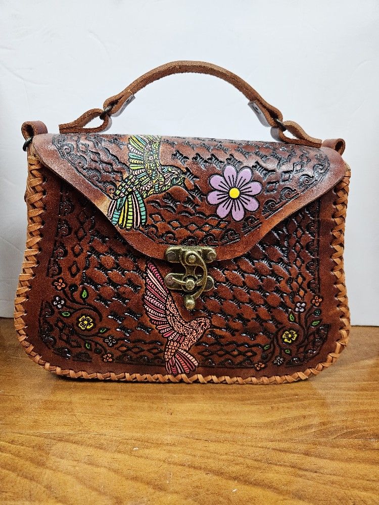 💥 Leather 🌸 Purse Handmade 💥