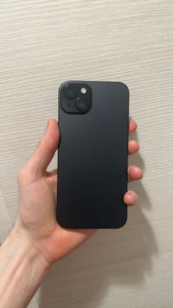 Apple iPhone 15 unlock no sim restrictions 128gb black  color 10/10 condition