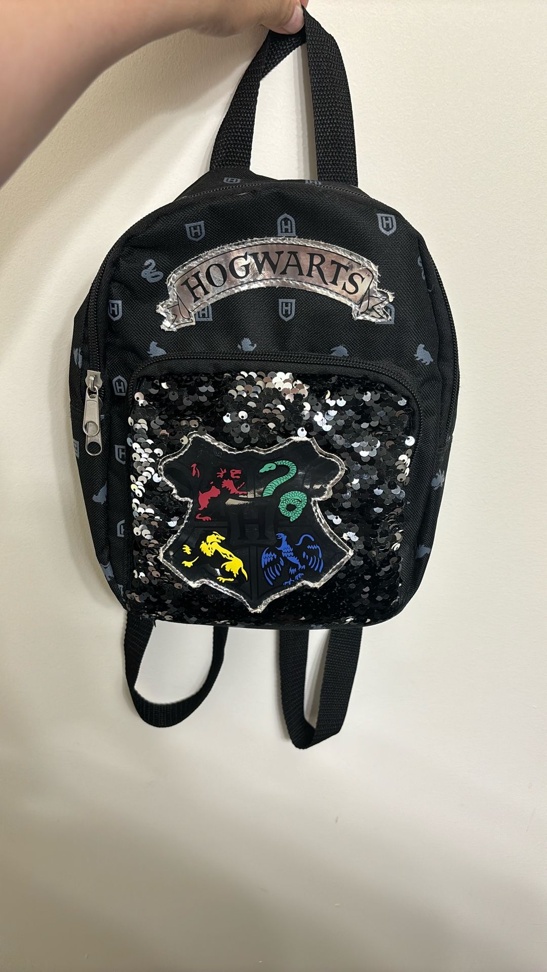Harry Potter Hogwarts Mini Sequin Backpack