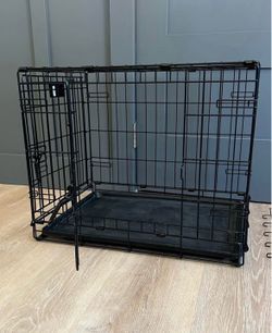 Midwest 24-Inch Double Door Crate, for Small Breeds, 12-20 lbs