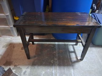 Vintage Mid-Century Lift-Top Piano Bench with Storage – Project / Restoration Piece