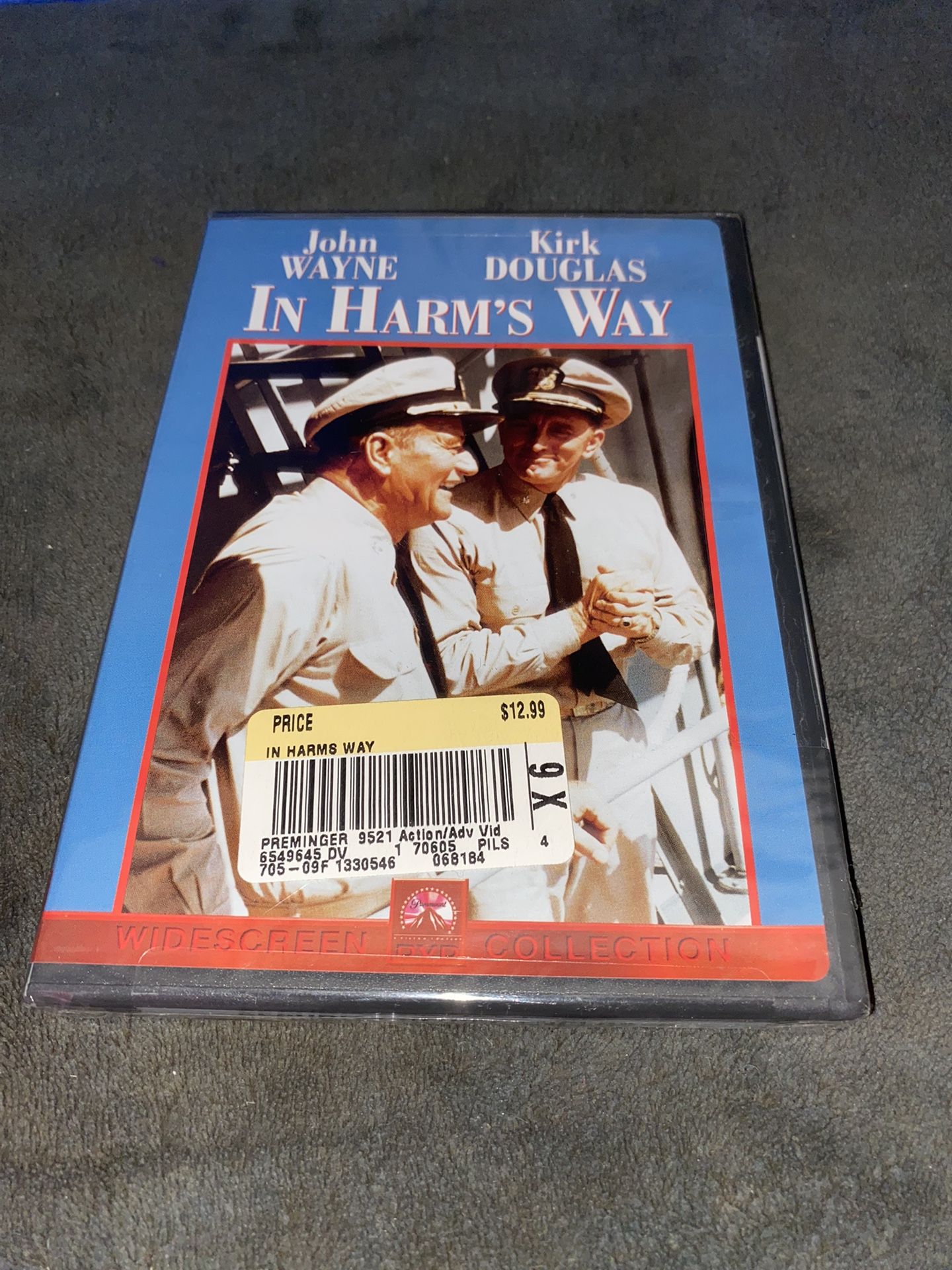 In Harms Way DVD. New.