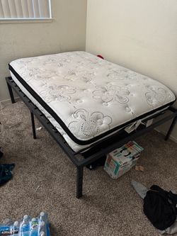 CHEAP BED,  MATTRESS AND FRAME