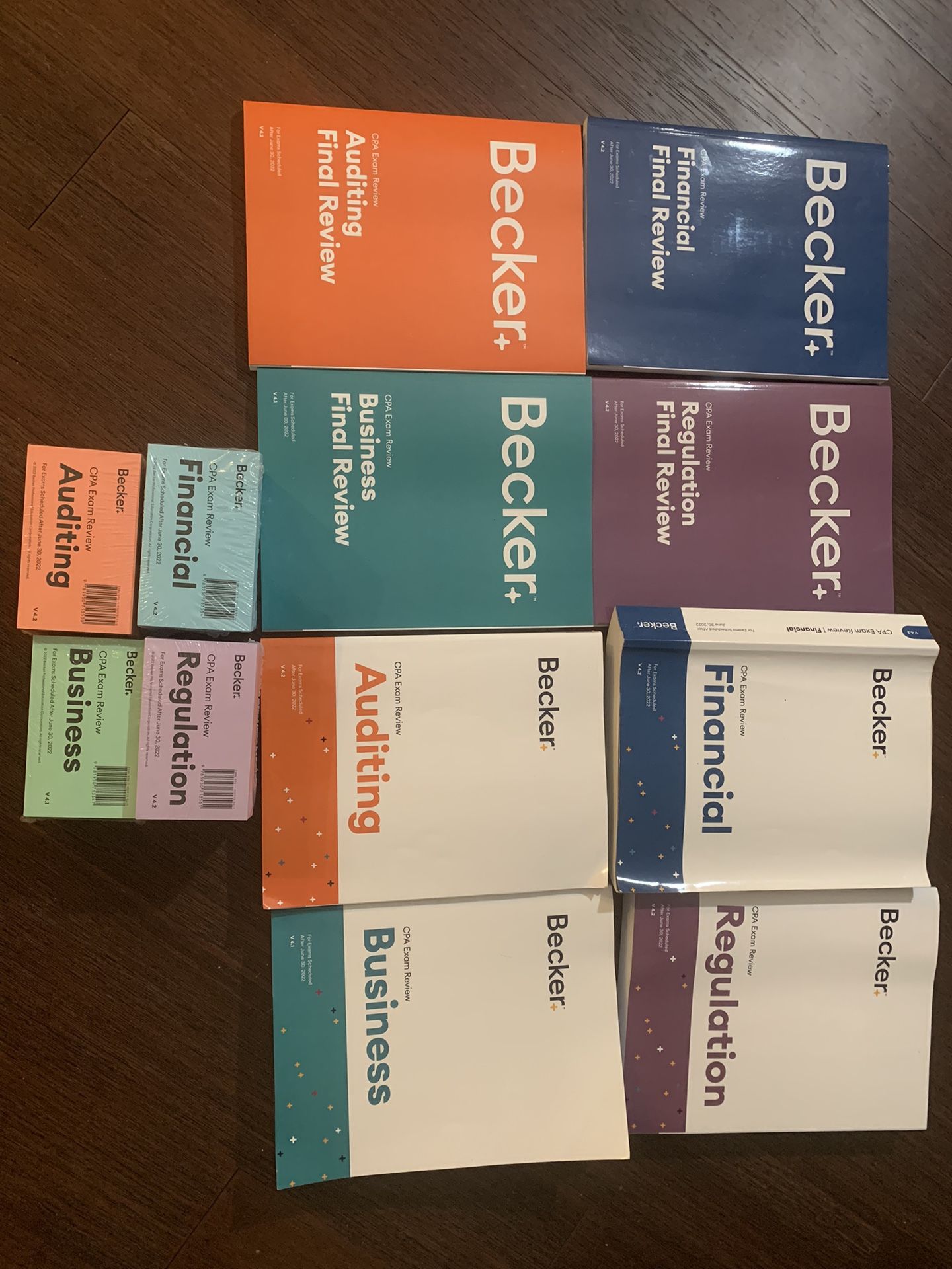 Becker CPA books 2022 V4.2