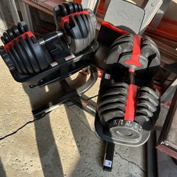 Bowflex Dumbbells With Stand