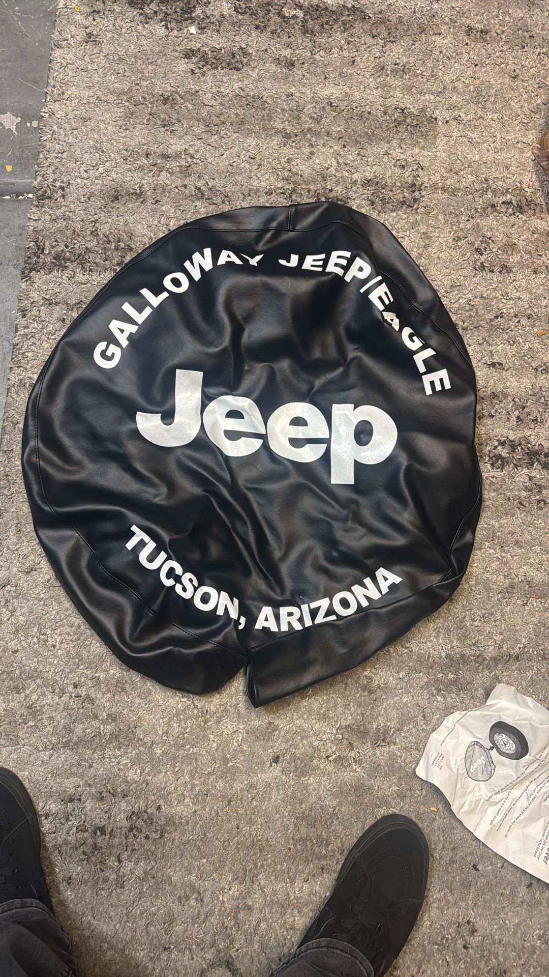 Mopar Jeep Spare Tire Cover Vintage